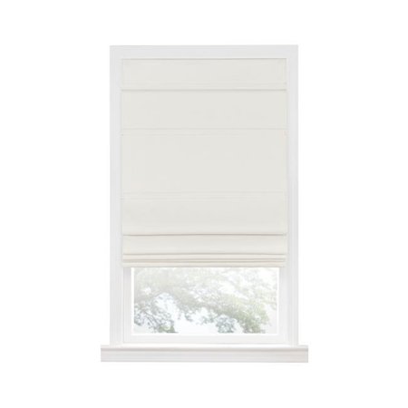 ACHIM IMPORTING Achim RSCO35IV04 35 x 64 in. Cordless Roman Shade; Ivory RSCO35IV04